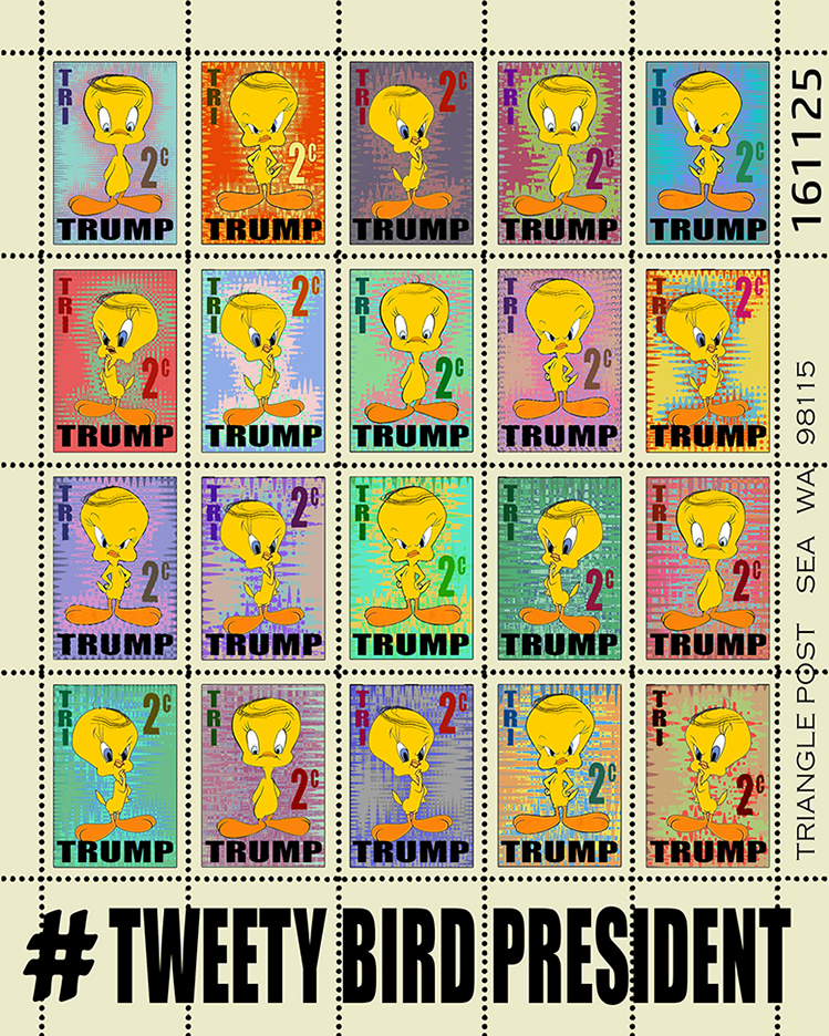 Tweety Bird President by C.T. Chew